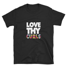 Load image into Gallery viewer, Love Thy Curls Headwrap Print Unisex T-Shirt - My Black Clothing