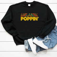 Load image into Gallery viewer, Melanin Poppin&#39; Unisex Sweatshirt - My Black Clothing