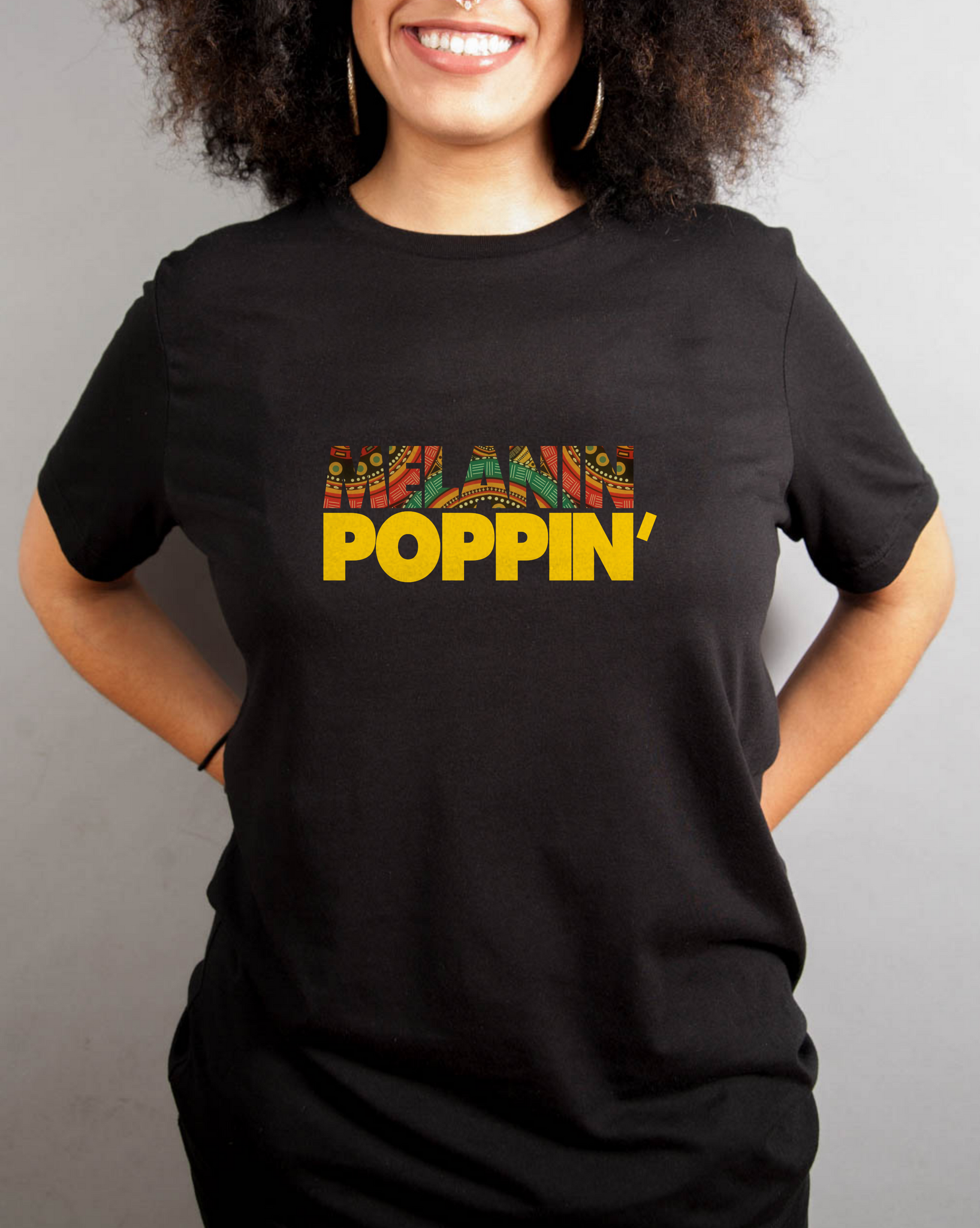 Melanin poppin shirt cheap