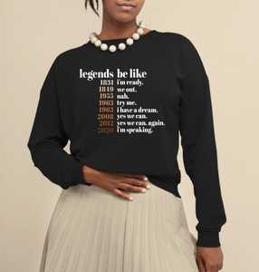 Black History Sweater Shirts Try Me We Out I m Speaking Kamala Harris My Black Clothing