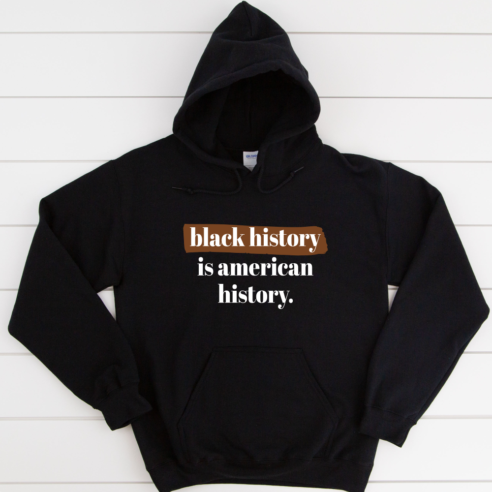 Blue I Am Black History Hoodie - Equally Clothed