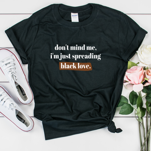 black owned shirt. black women t shirt. black love shirt