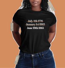 Load image into Gallery viewer, emancipation days shirt for junteenth. juneteenth shirts on etsy.