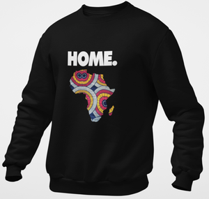 Home is Africa Unisex Sweatshirt - My Black Clothing