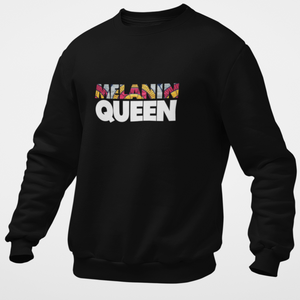 Melanin Queen Unisex Sweatshirt - My Black Clothing