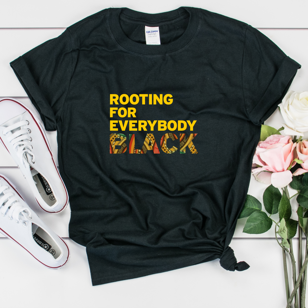 i am rooting for everybody black shirt - issa rae insecure shirt