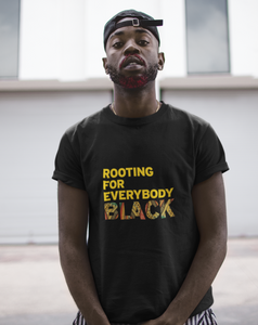 rooting for everybody black shirt. issa rae. black owned shirt. black lives matter. blm shirts