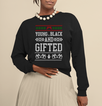 Load image into Gallery viewer, shop for black owned christmas sweaters. african american christmas sweaters